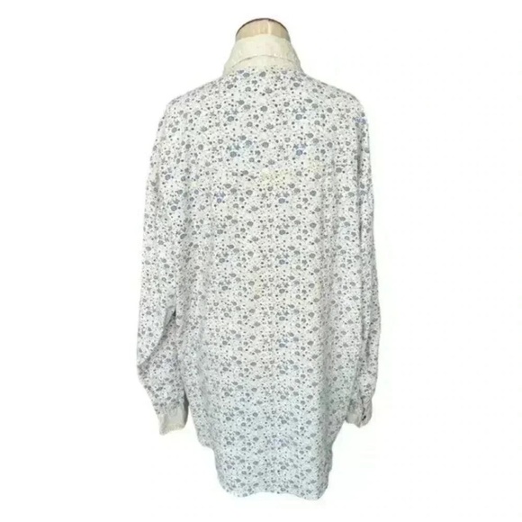 NWOT Magnolia Pearl 100% Cotton Printed
Oversized Boyfriend Shirt Bluebella OS - Picture 8 of 15